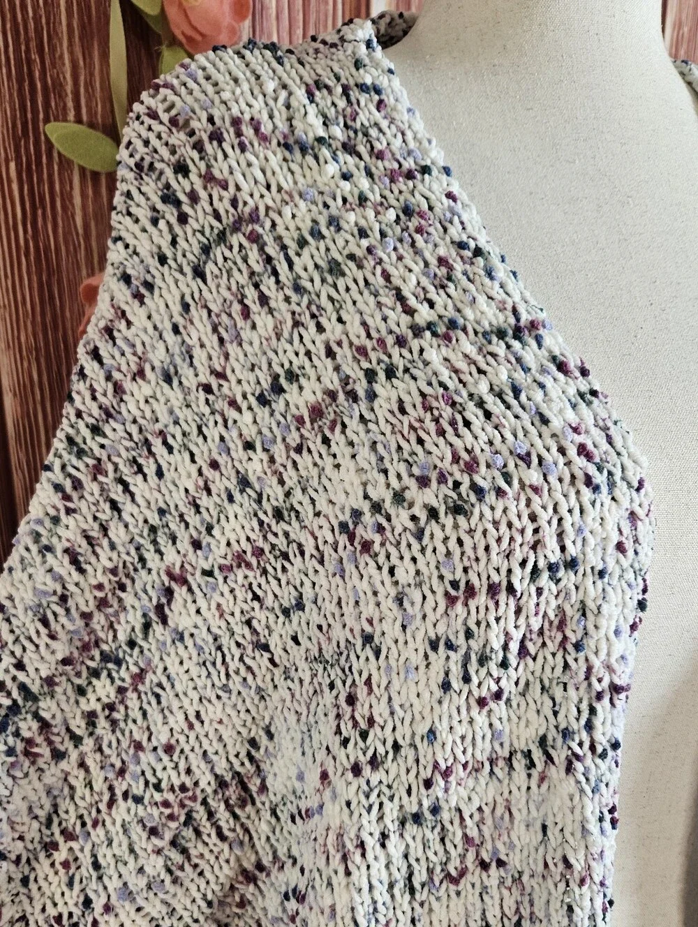 NWT Cupio Marled Knit Plush Cardigan Sweater Plus Size 2X